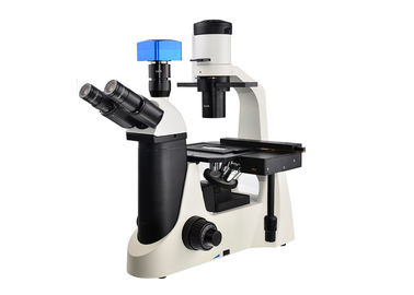 Çin Trinoküler Faz Kontrast Ters Optik Mikroskop 10x 20x40x Tedarikçi